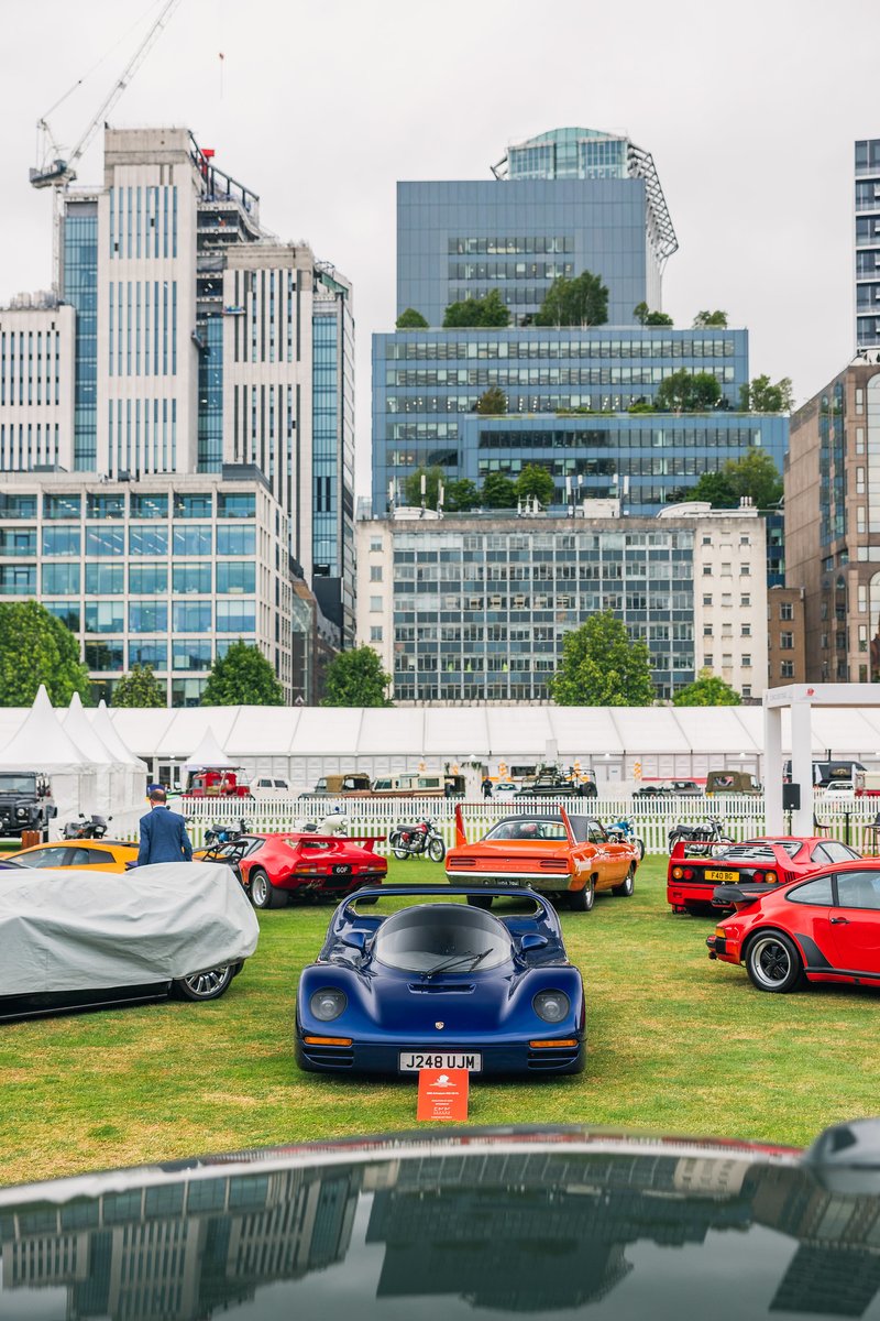 London's ultimate automotive garden party will return to the heart of the City of London from the 4th to 6th June, assembling the very finest supercars and classics. Tickets here: londonconcours.co.uk/tickets/ Pic: Charlie B