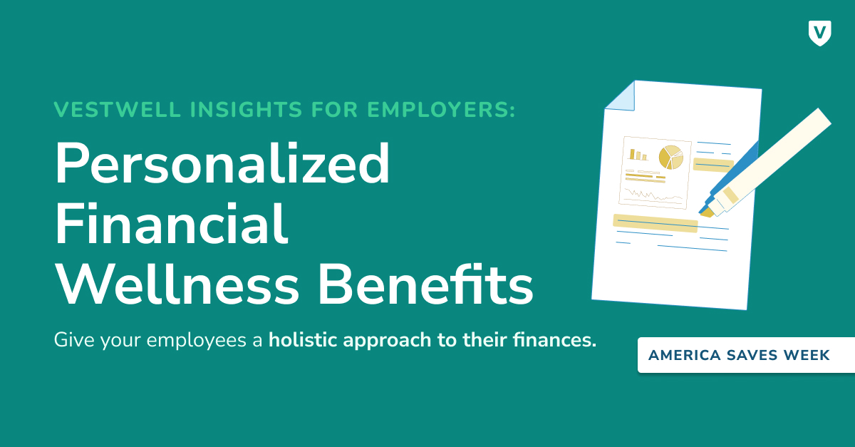 Today's #ASW2024 theme is “Saving at Any Age.” Financial wellness isn't one-size-fits-all, and employees want a tailored approach to their finances. Transform your workplace by embracing personalized financial wellness solutions: vestwell.com/blog/vestwell-…