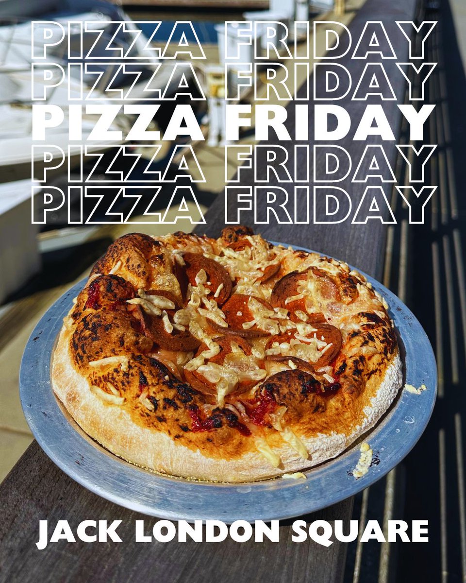Timelesscoffee's tweet image. 🍕 Friday means pizza. Get made-to-order pepperoni pies ONLY at Timeless in Jack London Square. From 11 AM until they are GONE.