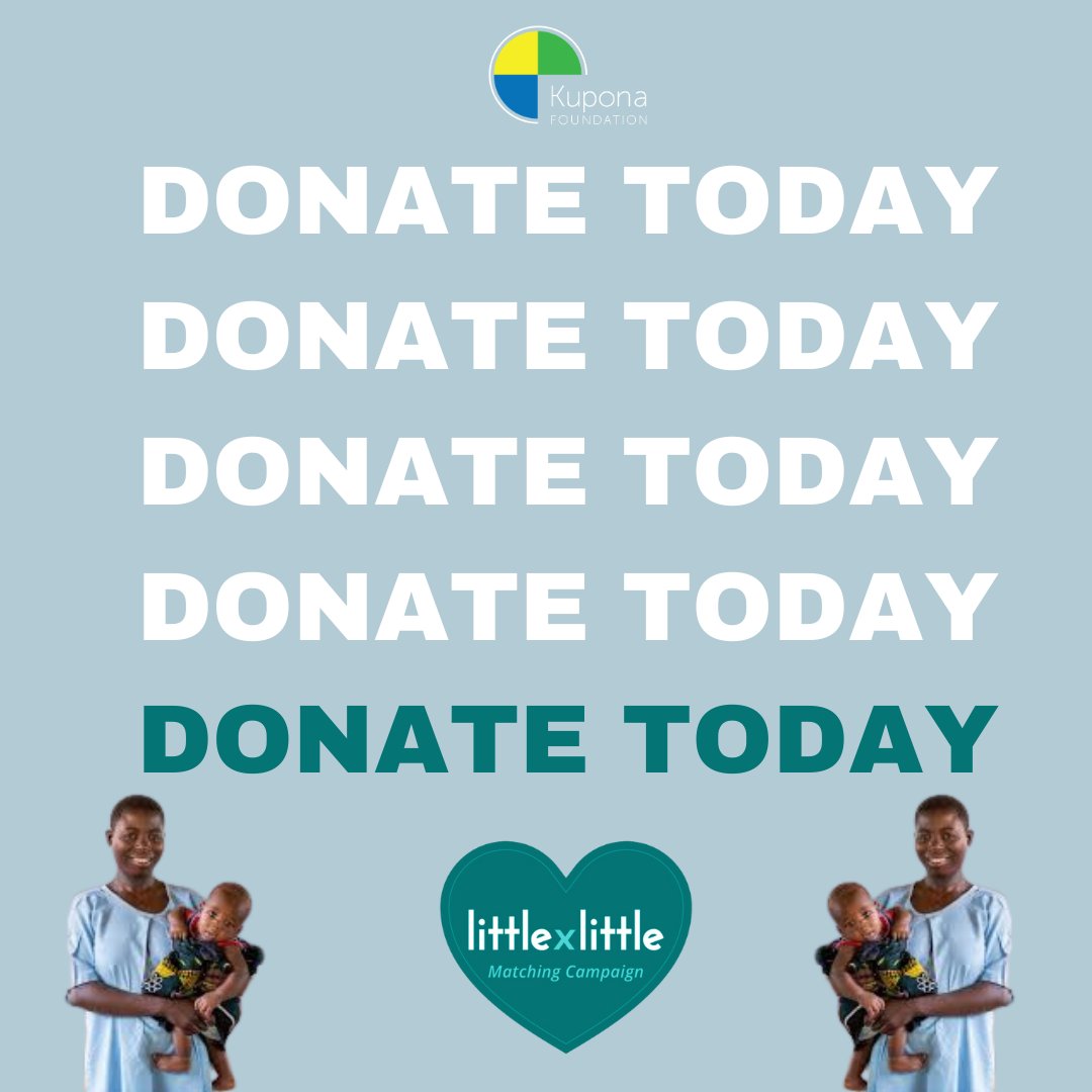 Today wraps up the @GlobalGiving’s #LittleByLittle campaign. Thank you to those who donated. There still is time to get your donation of up to $50 matched by 50%! Help us make motherhood safer for women in Tanzania! bit.ly/43SoK2J