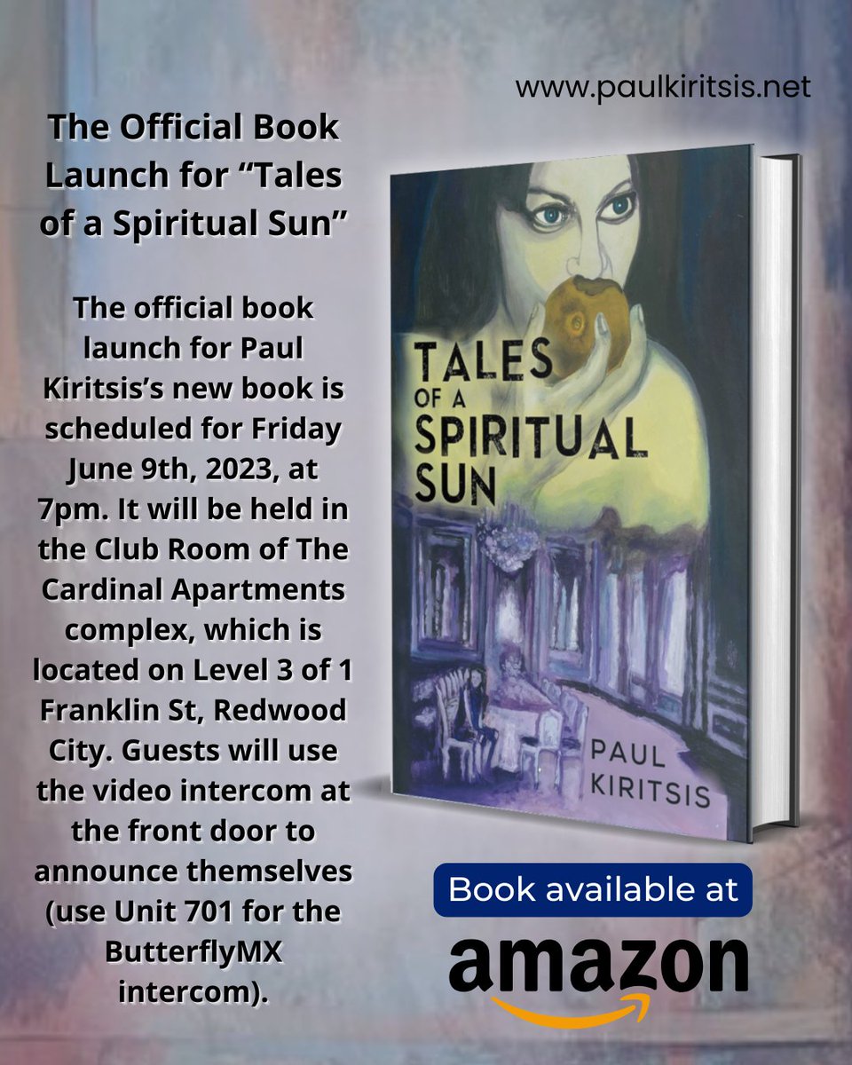 PaulKiritsis's tweet image. Guests, please use the video intercom at the front door to announce your arrival.
.
Visit bit.ly/48mNjX1
.
#spiritualsuntales #mythnarratives #bookintro #drpaulkiritsis #shortstories #contextualinsights #thematicdetails #bookreveal #literaryjourney #authorinsight