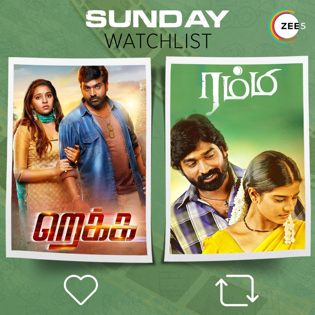 Vote for your favourite #MakkalSelvan’s movie 🤩💥

Watch your favourite movies and shows anywhere anytime only on ZEE5🍿

#Rekka #Rummy #ZEE5Tamil #ZEE5 #WatchOnZEE5 #VijaySethupathi #AishwaryaRajesh