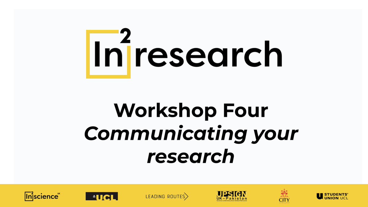 Last but not least... We held our final #In2research workshop of the year - 'communicating your research'. Participants explored how to use storytelling as a tool to engage audiences with their research. A huge thank you to our guest workshop speaker, @AnnaPloszajski