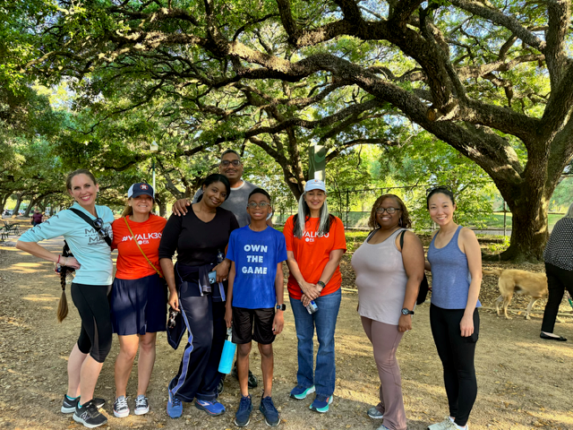 Last week, UTHealth Houston faculty and staff joined the Health Equity Collective and Fit Houston Healthy City to celebrate #NationalWalkingDay! Thank you to everyone who came out to walk!