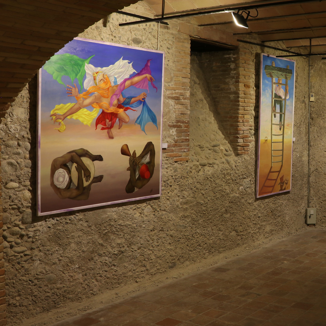 #Cultura La setmana passada es va fer la inauguració de l'exposició col·'Somnis de pinzellades', que es pot visitar a la Sala d'Exposicions de Can Puget fins el 28 d'abril.  
manlleu.cat/pl183/temes/in…