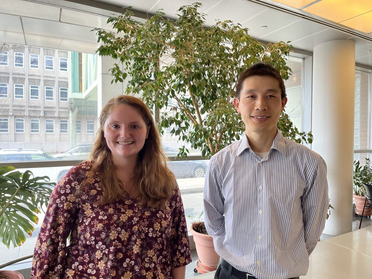 Congratulations to Lindsey Snyder, PhD, on successfully defending her PhD thesis “Evolution of stress response regulators and adhesin genes in pathogenic yeast” on April 5th! 👏 Dr. Snyder (left) was mentored by Assistant Professor Bin Z. He, PhD (right).
