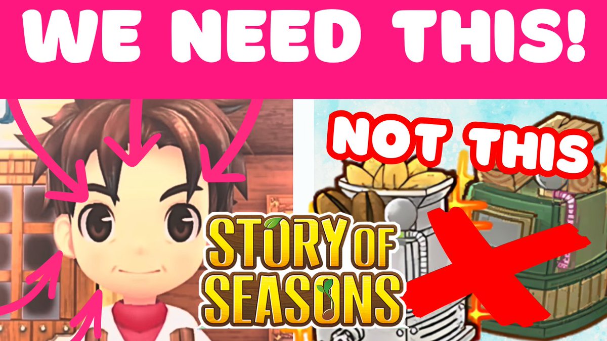 As a dedicated fan who has played 16 #StoryofSeasons games in my lifetime, I poured my heart into this video & my vision of what I want in the next SoS game. Join me on a nostalgia trip as I mention classic HM games from the early 2000s & what I loved about them💖

Link below⬇️
