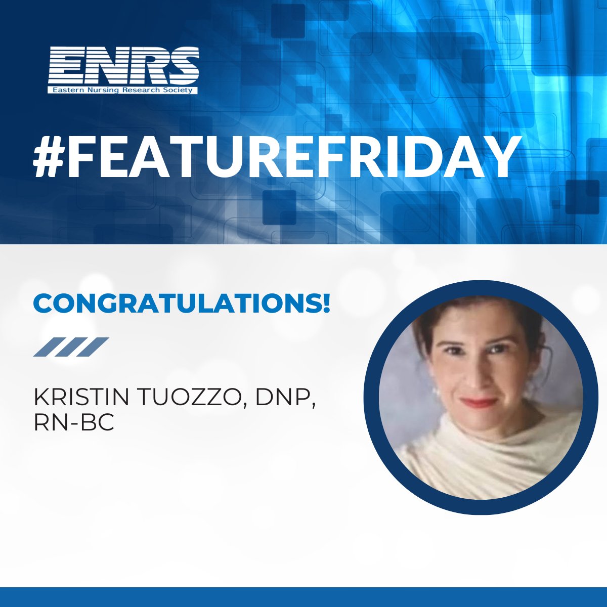 #FeatureFriday: Congratulations to… Kristin Tuozzo, DNP, RN-BC, NYU Langone Health, for publishing an article in the American Journal of Critical Care in November 2023. The journal also did a spotlight on Dr. Tuozzo 👉 aacnjournals.org/ajcconline/art…
