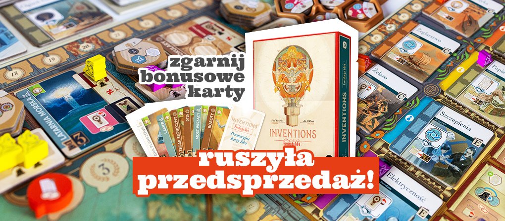 Inventions: Ewolucja Idei od dziś w przedsprzedaży!
sklep.portalgames.pl/kategoria/prze…