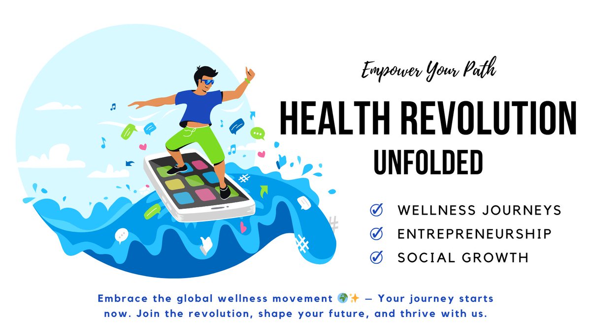 Jump into the global wellness wave! 🌊💪 It's more than a trend; it's a way of life.  Ready to make a change? Check this out bit.ly/3SB8ga1 Your journey to wellness starts now! 🌟 #GlobalWellness #ChangeStartsWithYou #WellnessJourney #HealthForAll