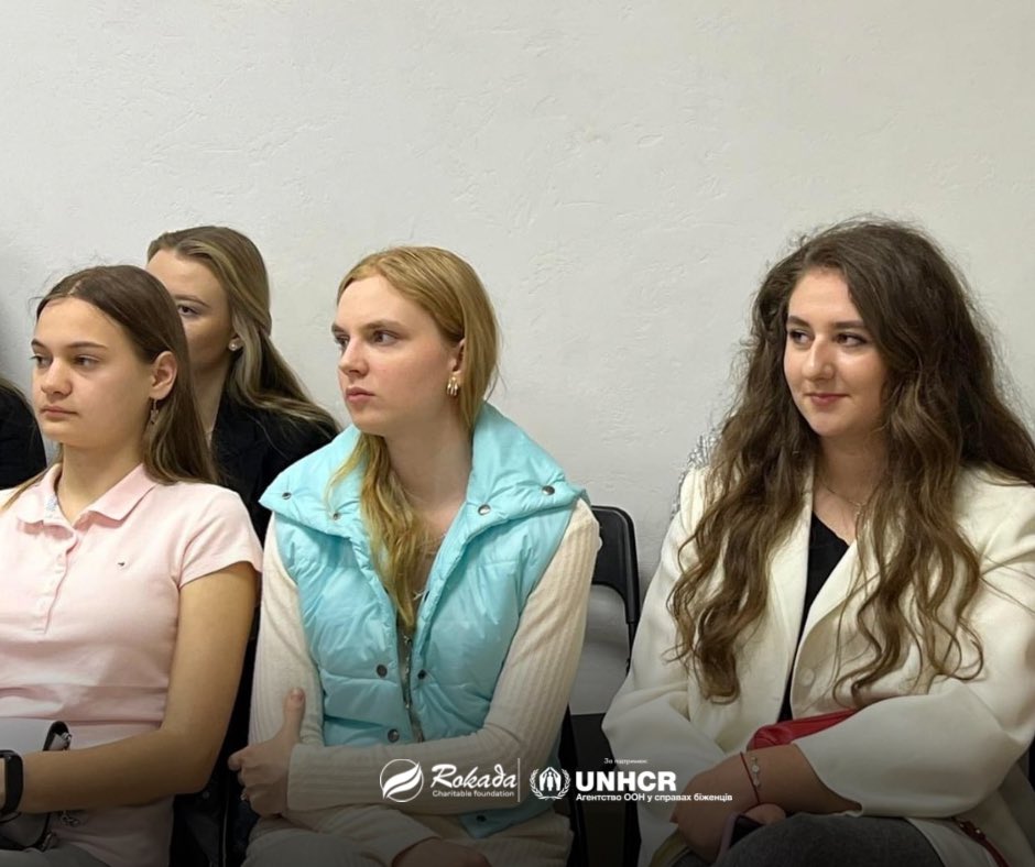💬 @ROKADA_CF with the financial support @UNHCRUkraine held a lecture about media literacy in #Volyn region Participants learned how to counter disinformation and explored the role of propaganda in the media space 🙌🏻 #Rokada #RokadaUA