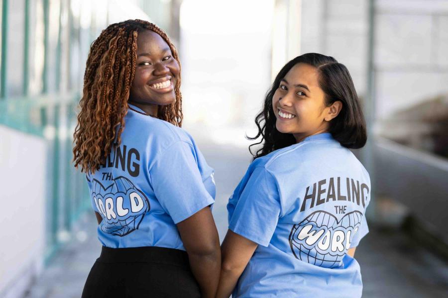 A&S students Richlove Nkansah '26 and Harmony Prado ’24 are the co-founders of CultureCare, a digital platform for BIPOC therapists to manage practice and connect to clients. CultureCare was accepted into the eLab student business accelerator this year. as.cornell.edu/news/life-corn…