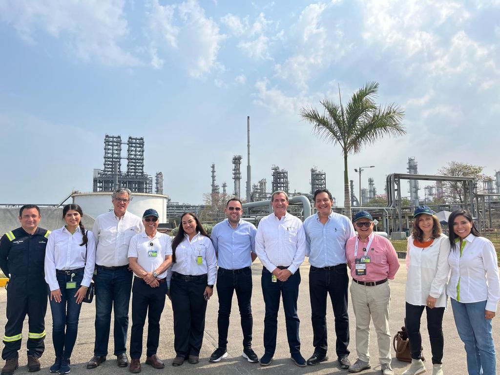 Nuestra visita a @Reficar refinería de @ECOPETROL_SA con la nueva Junta Directiva.