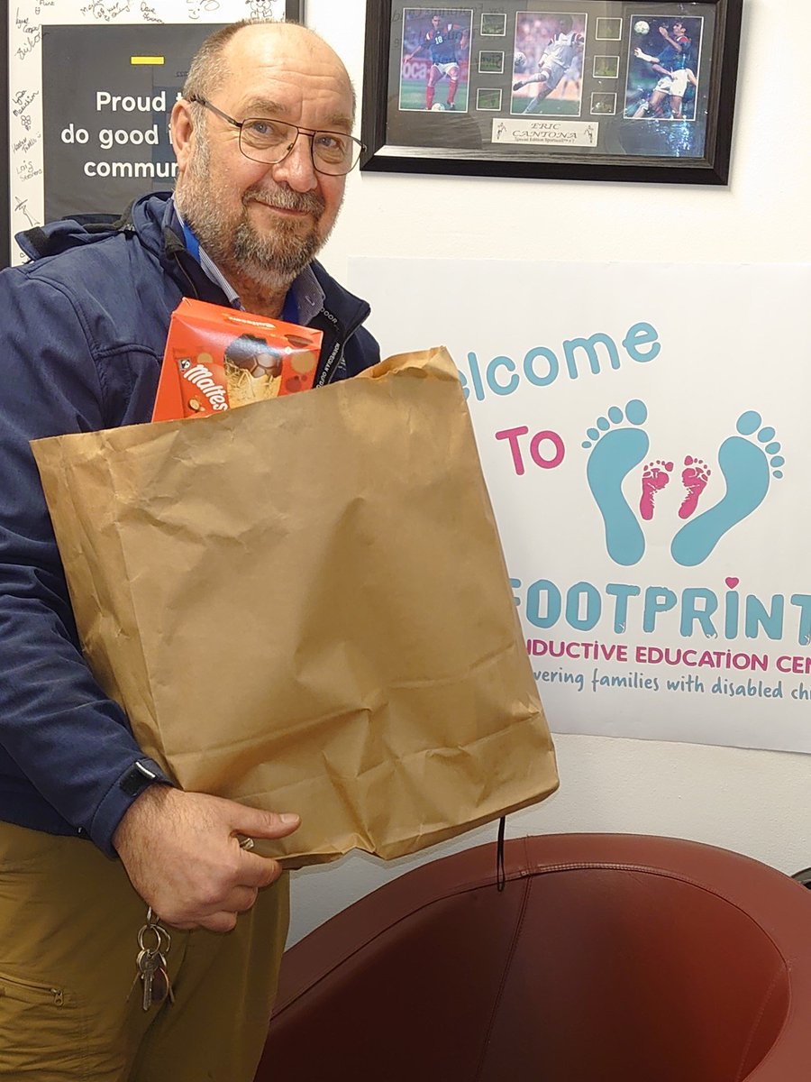 Last week, we had the privilege of personally delivering Easter Eggs to one of our new charity partners for 2024, Footprints Conductive Education Centre 👣 If you're interested in learning more about our charitable initiatives, take a look here: eu1.hubs.ly/H08sQWM0