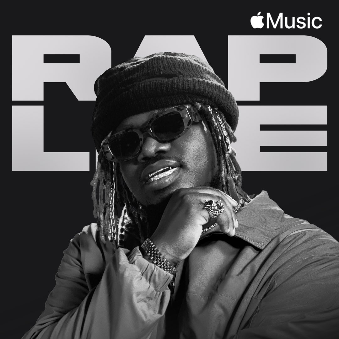 I’m on the cover of Rap Life on @applemusic! Check out the playlist to hear my song “Egberi” along with some of the best rap Africa has to offer music.apple.com/ng/playlist/ra…