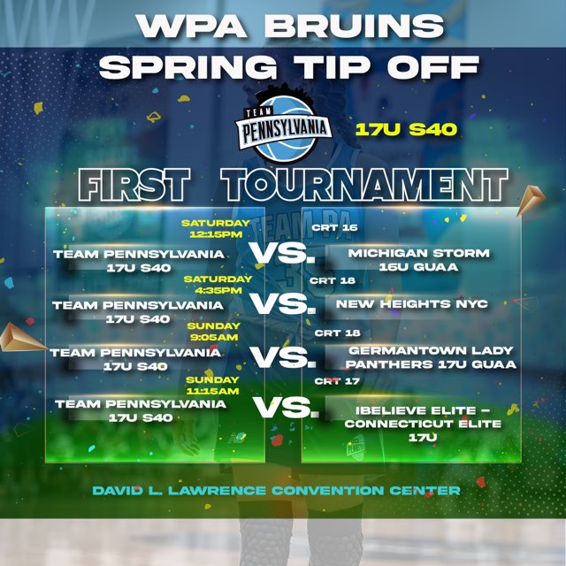 College Coaches, please some watch me and my <a href="/TEAMPAHOOPS/">TEAM PENNSYLVANIA</a> 17U squad play this weekend in Pittsburgh!