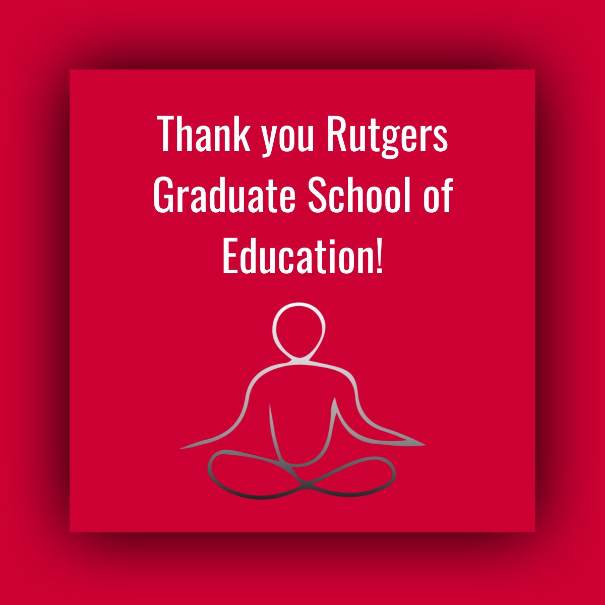 The Rutgers Alternate Route team is grateful to participate in today's wellness day put on by @RutgersGSE! We're definitely going to indulge in some free yoga or massages. #NewJersey #RutgersUniversity