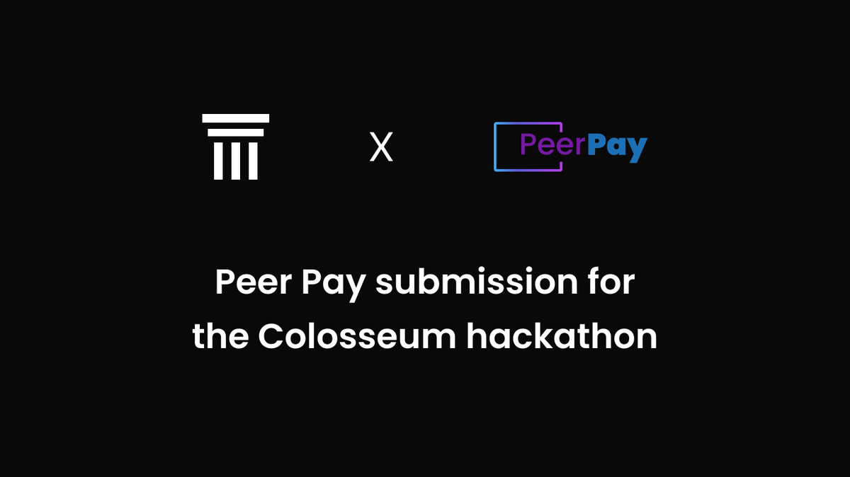 PEER PAY tweet media