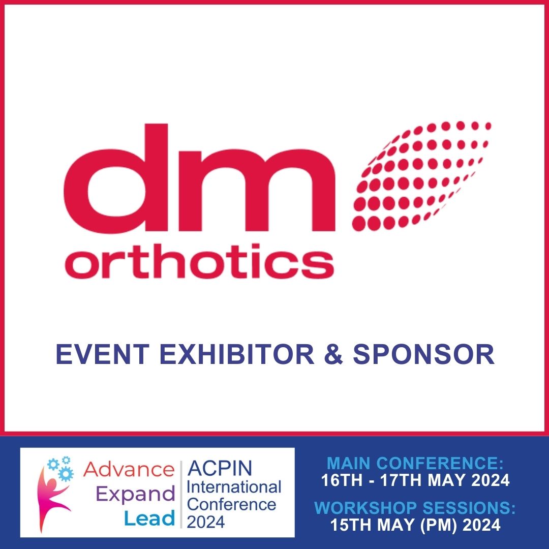 Meet #ACPIN2024 Event Exhibitor & Sponsor @dmorthotics, whose dynamic movement orthoses work using strategic reinforcements and biomechanical panelling to help patients manage the physical effects of their conditions and improve their function and quality of life. #ACPIN2024