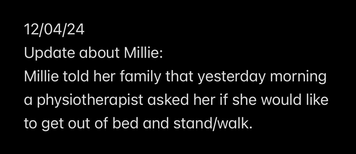 Petition 
change.org/p/save-millie-…

Fundraiser 
justgiving.com/crowdfunding/b…

#BringMillieHome #MilliesevereME #SevereME #pwME #saveMillie