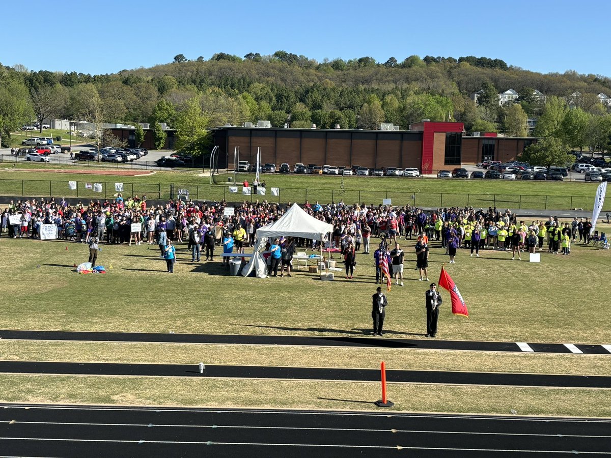 Special Olympics Track at Fayetteville today!