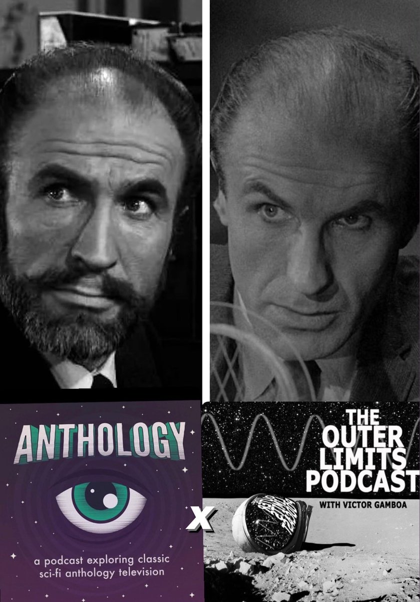 In our latest episode, I am joined by Matt of @OVAnthologyPod. 
Together we rank and discuss 10 actors who appeared in both #TheTwilightZone and #TheOuterLimits. 
Be sure to also check out @OVAnthologyPod @ObsessiveViewer as well as @TowerJunkiesPod
