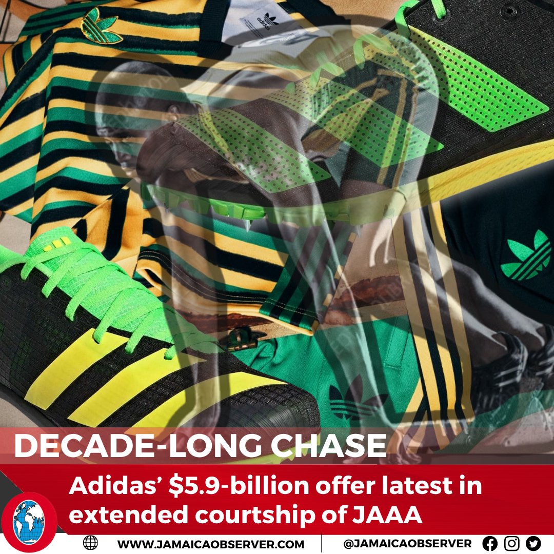 Adidas’ reported $5.9-billion offer to sponsor Jamaica’s athletics programme is the latest in a decade-long courtship of the Jamaica Athletics Administrative Association (JAAA) by the German sports goods company, which has reignited discussions about the JAAA’s sponsorship…