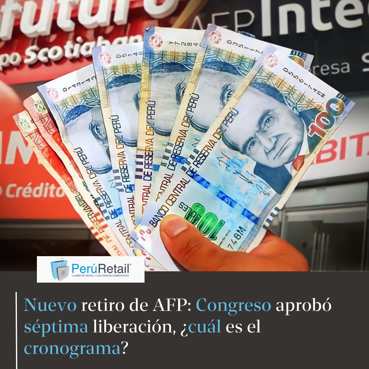 🛑💸El Pleno del Congreso aprobó el séptimo retiro de los fondos de AFP, lo que permitirá que todos los afiliados puedan retirar hasta S/20,600. Conoce los detalles aquí. ►is.gd/hIJjTH

#AFP #FondoDePensiones #Congreso #cronograma