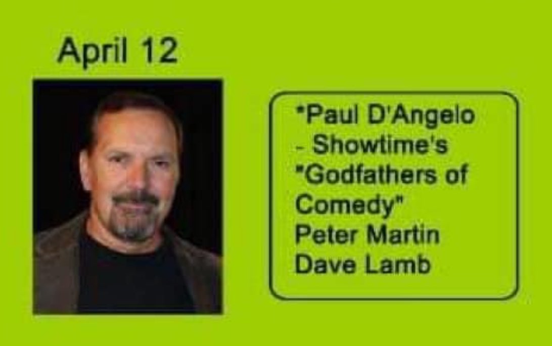 Tonight at 8:00 he’s back! One of Kowloon Komedy’s all time favorites. Paul D’Angelo will be on stage with Peter Martin and Dave Lamb! Call 781-233-0077 for tickets or order online at kowloonrestaurant.com @KowloonSaugus @PaulDAngelo2