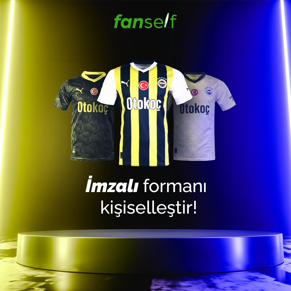 ‼️Hayranı olduğun Fenerbahçeli futbolcuların ıslak imzalı formasına kavuşmak artık mümkün! ➡️fanself.com'a gir formanı seç, hangi futbolcunun imzasını istiyorsan belirle, imzalı forma sevdiğin futbolcu tarafından bizzat imzalasın. 'Bir İmza'dan Fazlası...'