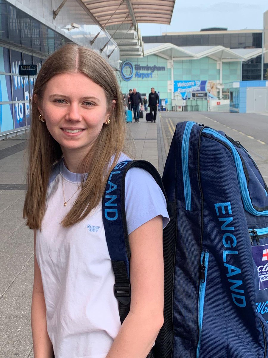 Good luck to Charlotte B who jets off to Sri Lanka today to play for England indoor! 👏🏼🏏#gowell @ecbic_natleague