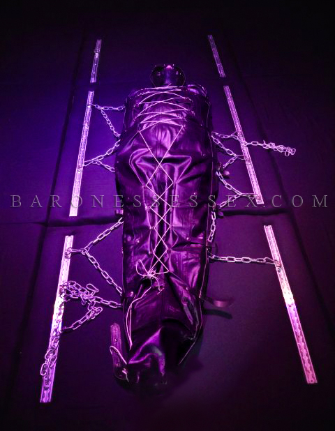 I don't do image requests but I will make an exception. Here is a snapshot of my fully padded #Asylum. Fully sound proofed and night vision monitored. Only my microphones will hear your screams. #Sensorydeprivation #Medicalfetish #Femdom #Bondage #Dungeonkink #BaronessEssex