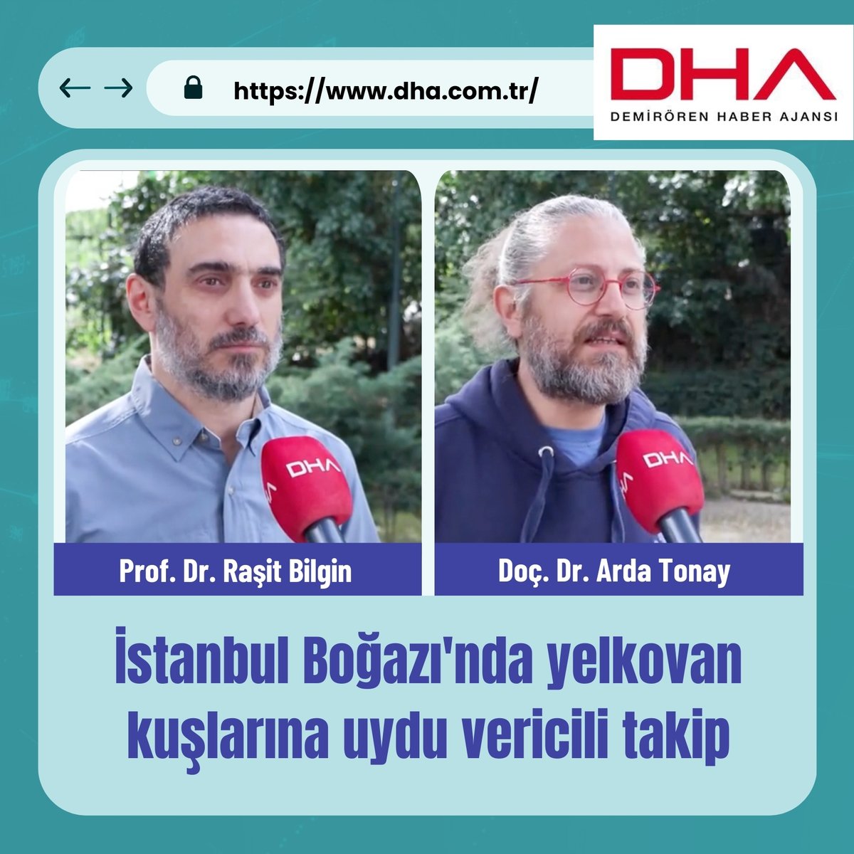 🛰️İstanbul Boğazı'nda 30 Yelkovan Kuşu'na Uydu Vericisi Takılması ve elde edilen veriler konusundaki dha.com.tr de yer alan röportajımıza aşağıdaki bağlantıdan ulaşabilirsiniz. dha.com.tr/gundem/istanbu… Uydu Verileri: ciesm.org/marine/program… (bio) Emeği geçen