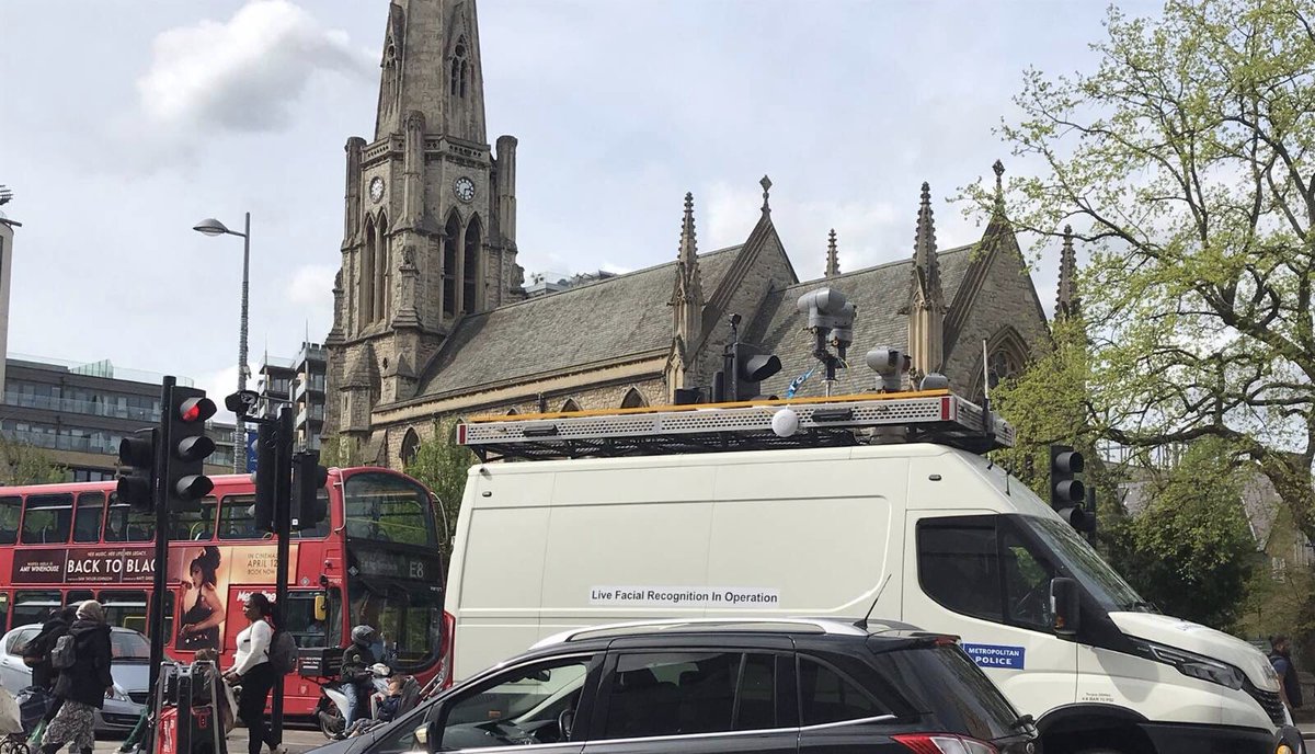 - AVOID Christchurch on #EalingBroadway, West London, or cover your face! @metpoliceuk has placed a #BigBrother surveillance van with #LiveFacialRecognition there. @BigBrotherWatch It‘s ANPR with faces- #TotalSurveillance, does not create trust! - maps.app.goo.gl/r8GHbXdXAhWSFv…