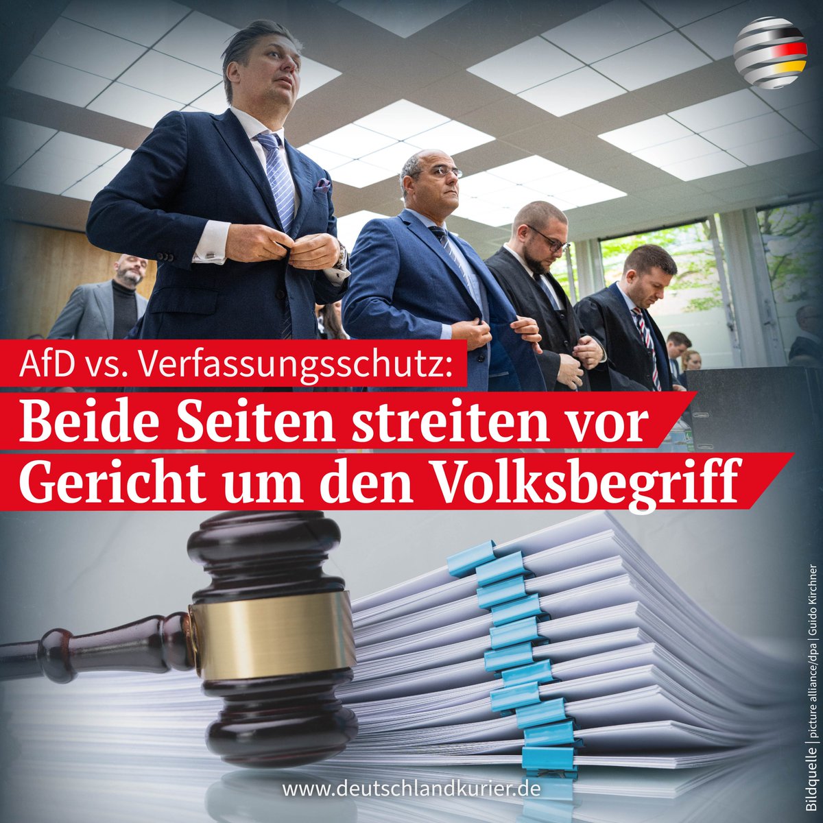 AfD vs. #Verfassungsschutz: Beide Seiten streiten vor Gericht um den #Volksbegriff

Die @AfD wehrt sich vor dem #Oberverwaltungsgericht (#OVG) Münster weiterhin entschieden gegen die Einstufung als „rechtsextremistischer Verdachtsfall“ durch das Kölner Bundesamt für…