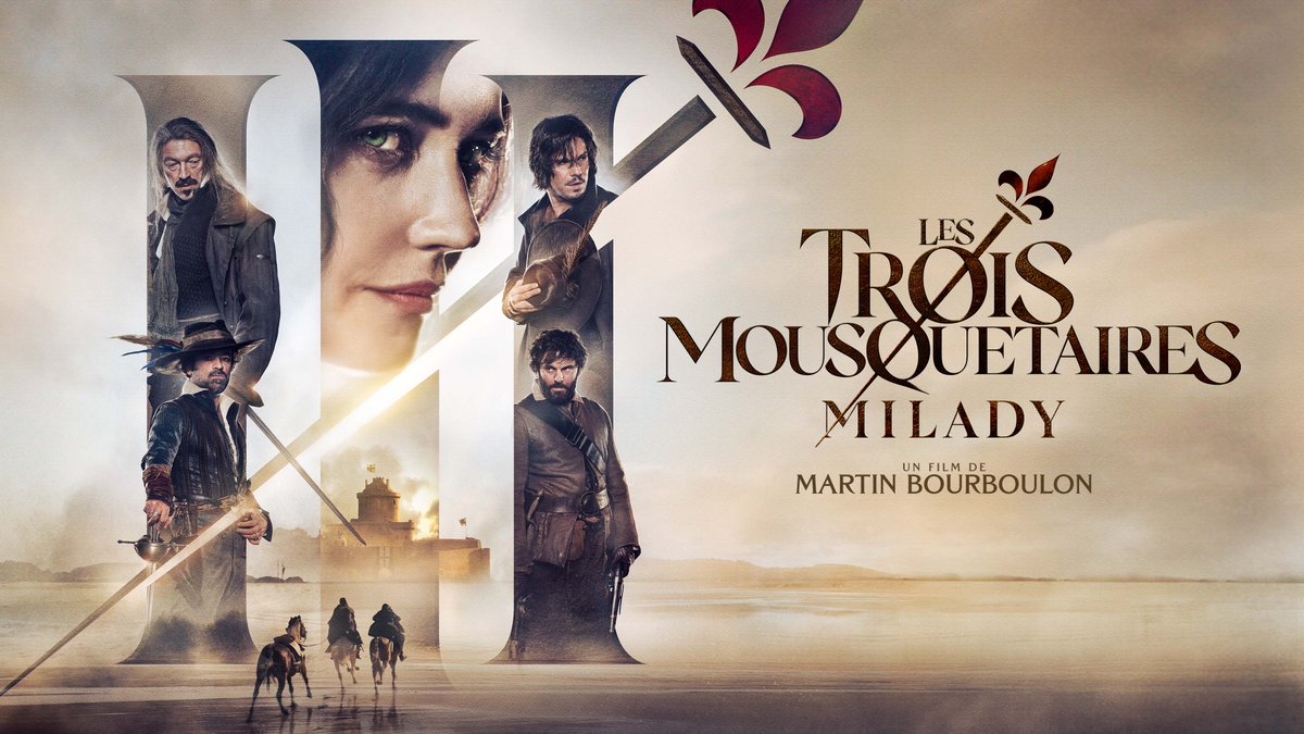 ⚔️ Un deuxième volet encore plus spectaculaire qui donne une place centrale à la volcanique Eva Green 🔥 vu.fr/Milady

#Milady #LesTroisMousquetaires #EvaGreen #FrançoisCivil #PioMarmai #RomainDuris #VincentCassel #LouisGarrel @MarmaiPio @MBourboulon @PatheFilms