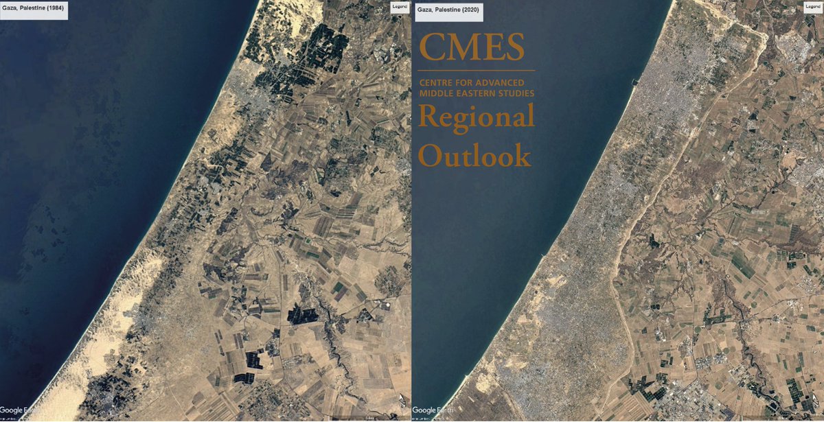 New CMES Regional Outlook article by @eklund_lina and @HakimAbdi on monitoring Israel’s destruction of Gaza from space: cmes.lu.se/article/cmes-r…