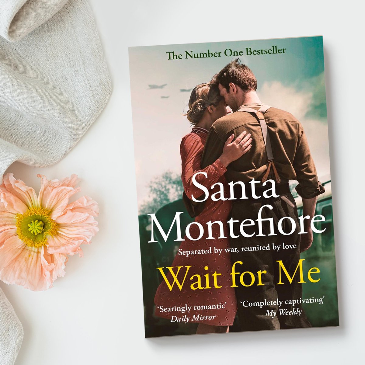 'Rupert promised he was going to come back. All Florence had to do was wait.' Discover a tale of love that transcends time and place. Wait for Me by @santamontefiore is out now in paperback amzn.to/3J4WL6o