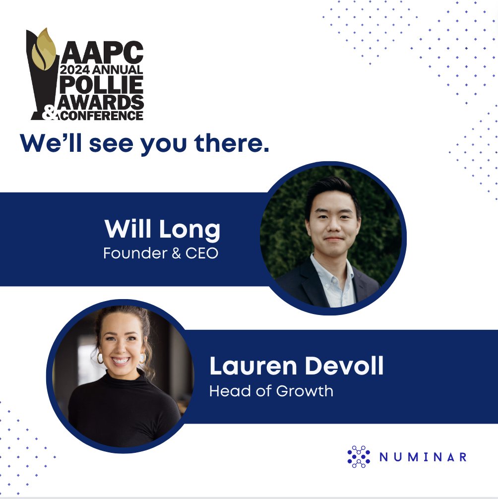 👀! Drop a reply if we'll see you next week at #Pollies24 with @TheAAPC.