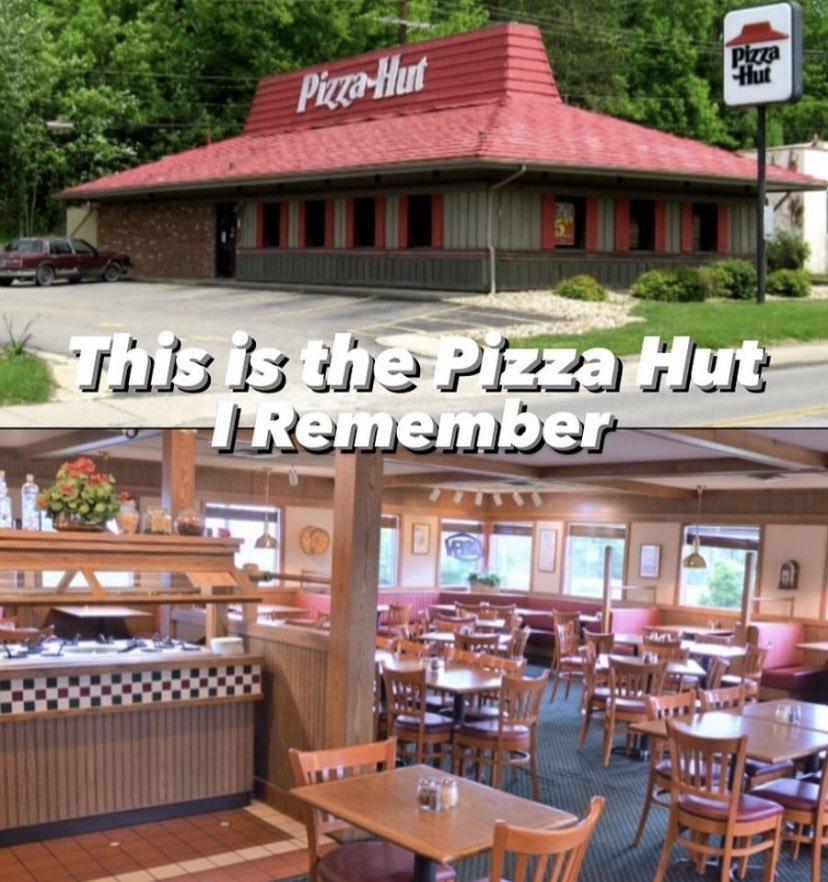 The Food. The Company. The Kids Toys. Perfect. Perfect. Perfect. #PizzaHut #FastFood #Restaurants #Restaurant #Nostalgia #80s