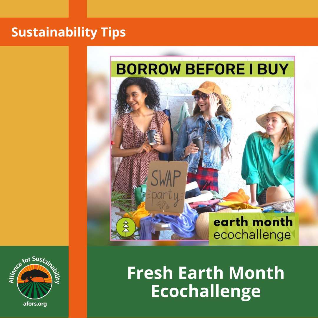Want to try some new ways to green your life and the planet? 
earthmonth.ecochallenge.org
#EarthMonth #EarthDay2024 #EcoChallenge #conservation #ecosystems #sustainableworld #cleanwater #composting #cleanair #savethebees #borrowdontbuy #cleanups #saveouroceans #plasticfree