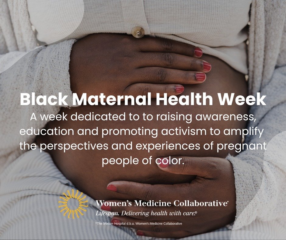 April 11-17 is Black Maternal Health week. This week is dedicated to raising awareness of the disparities Black women face and amplifying the need for urgent solutions.