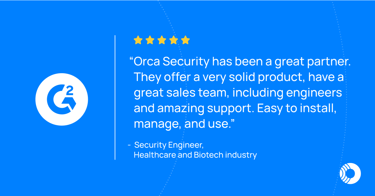 Ready to dive in and see what all the buzz is about? 🐳 Book a meeting with our team today and discover how we can help you achieve your cloud security goals. ↘ orca.security/demo/