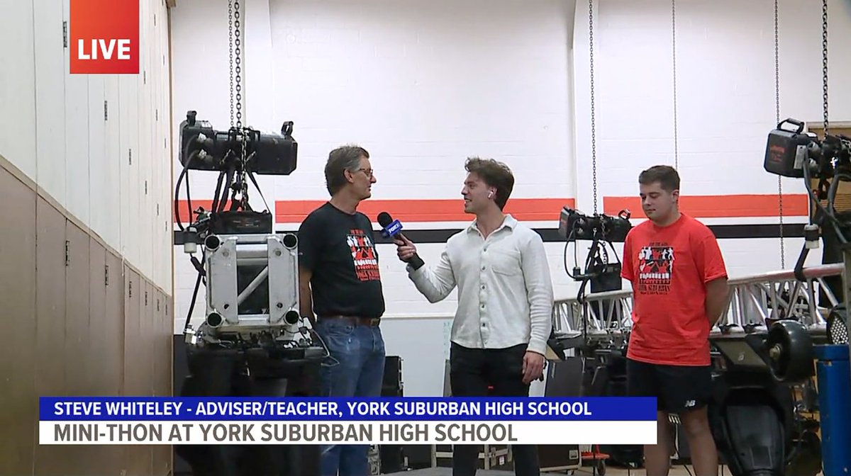 Tonight is the 11th Annual @YorkSuburbanHS Mini-THON! We are so proud of these students for being our #PartnersInTheFight, and all they do #ForTheKids! Thank you to @fox43 for sharing this school's amazing #MiniTHON program! 🎥 bit.ly/YorkSuburbanMi…