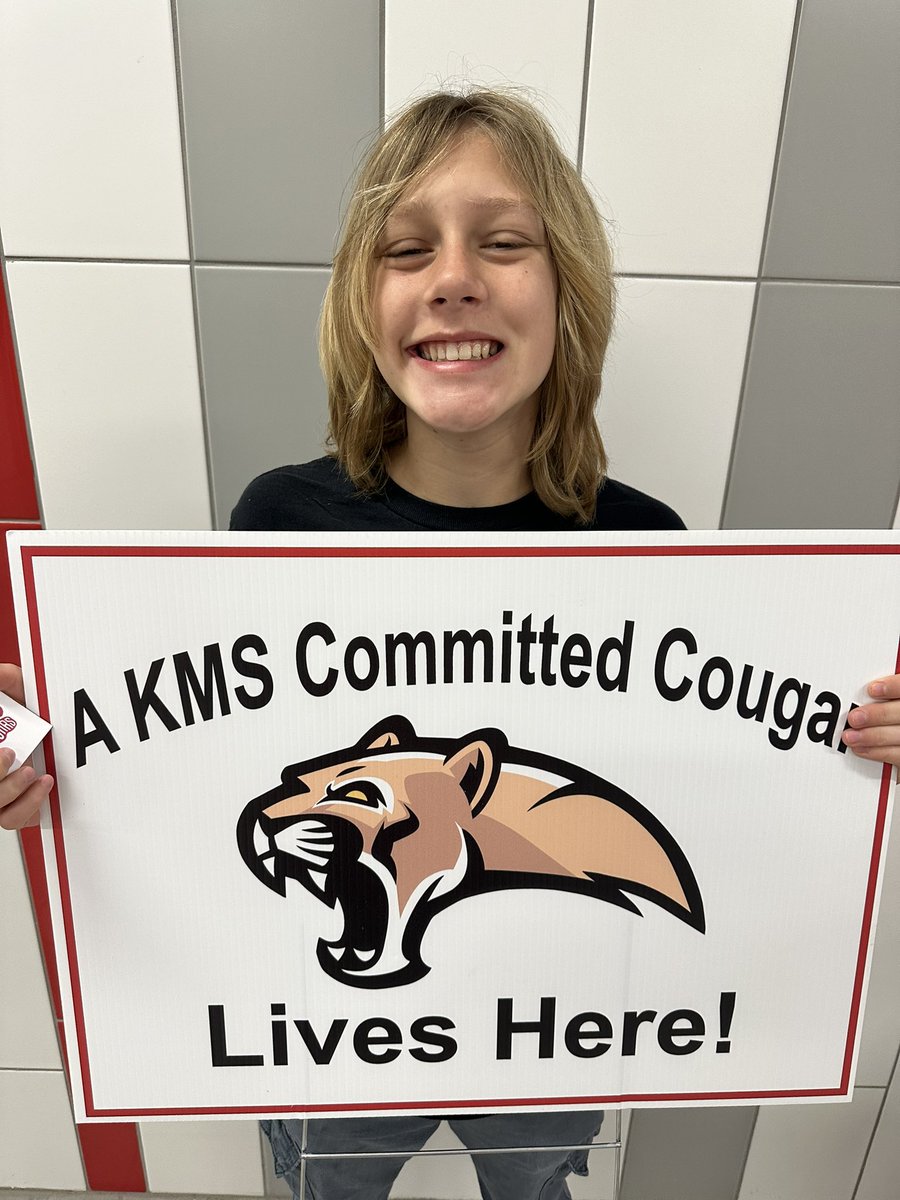 Congrats to Cash Blodgette for being this week’s 7th grade @kingwoodcougars Soccer Team #KMSCommittedCougar ! 
@HumbleISD @HumbleISD_ath @HumbleISD_KMS
@HISDParents
#KMSCougarPride