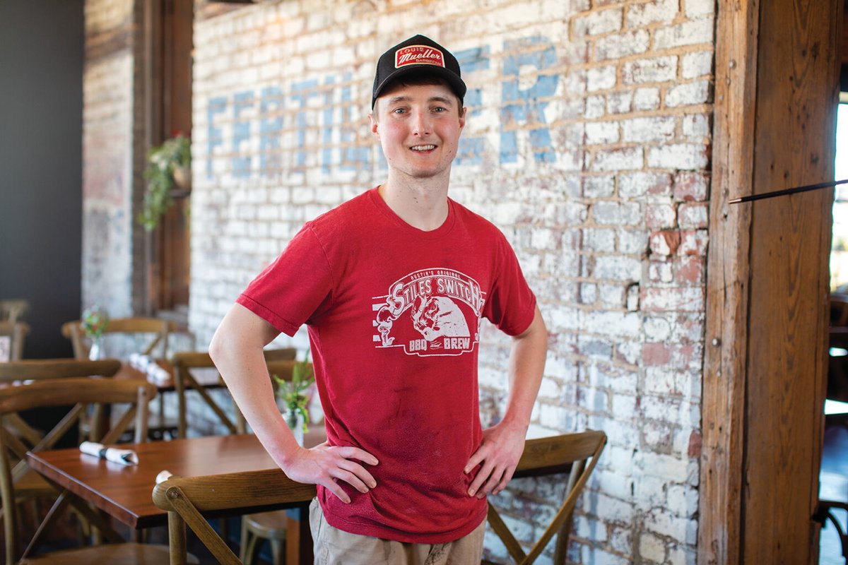 Blake Stoker’s dream of owning a restaurant led him to Martin, Tennessee, where he serves up delicious Texas-style barbecue at Blake’s at Southern Milling. tnhomeandfarm.com/food/restauran…