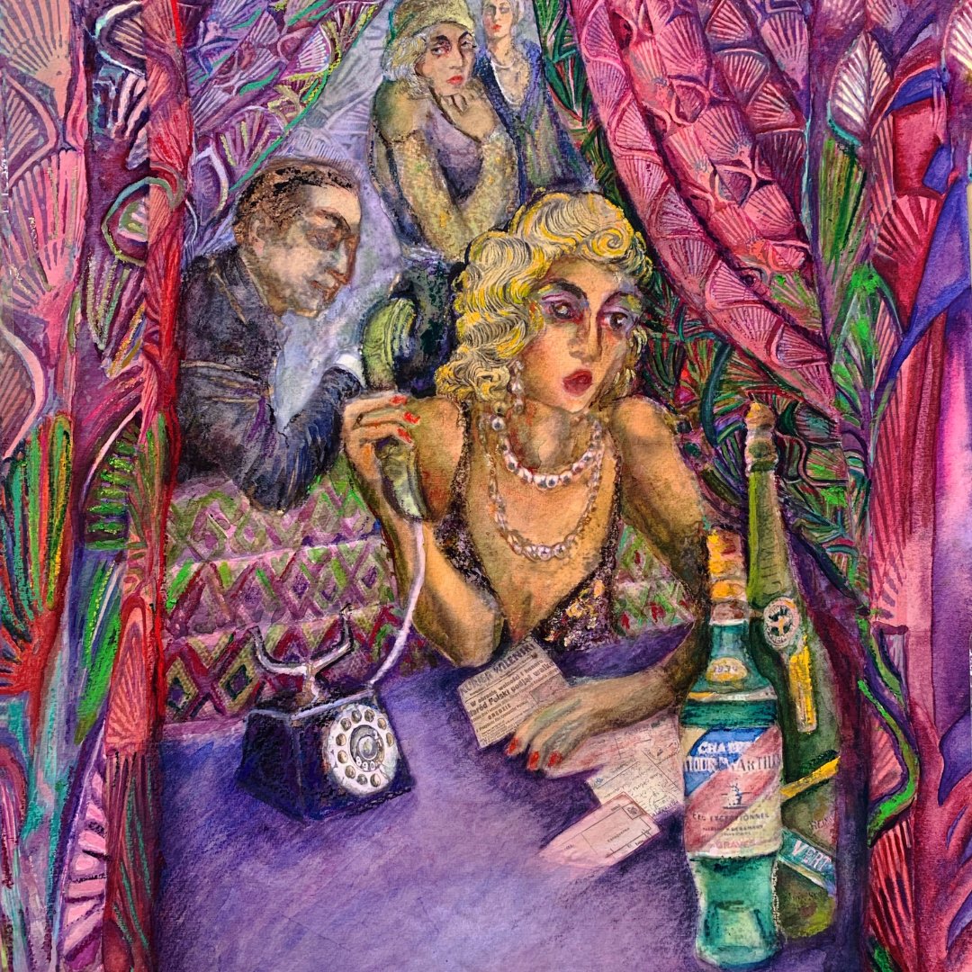 ✨Royal Institute of Painters in Water Colours 212th Exhibition 2024 is tomorrow at 5pm Today, we are excited to share the enchanting works of RI artist member Aimee Birnbaum. Aimee's artworks vividly depict dancers and spirits dwelling in otherworldly realms. 🎨Aimee Birnbaum