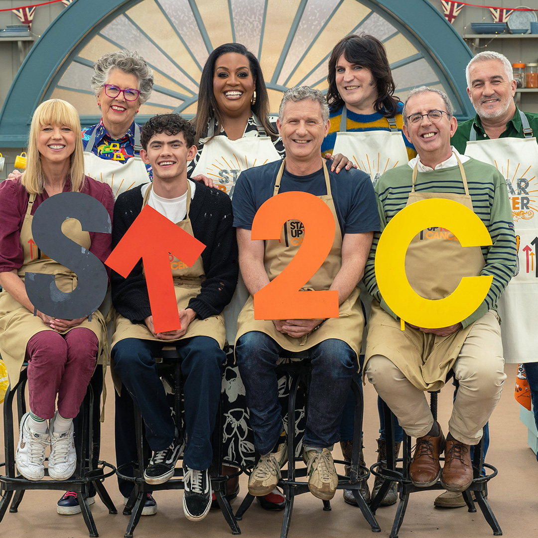 Episode 5 of The Celebrity Bake-Off for SU2C airs on Sunday 14th April at 7:40pm on Channel 4! See all your favourite celebs try their hand at baking 🥐🥖 @noelfielding11 #GBBO channel4.com/programmes/the…