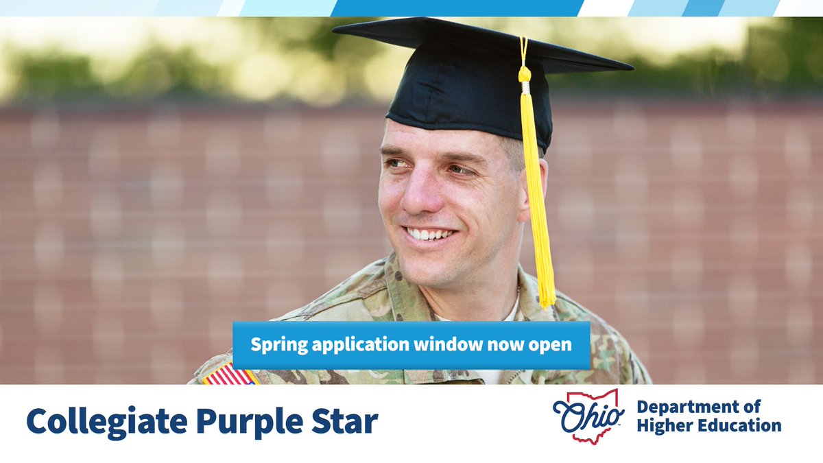 Time is running out! The deadline to apply for the Collegiate Purple Star designation is swiftly approaching on April 15, 2024. Act quickly and ensure you submit your application before it's too late! More info: shorturl.at/loxE5