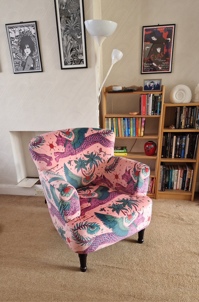 Insane drunk purchase armchair has arrived at Casa Berry